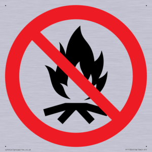 Prohibition: No campfire